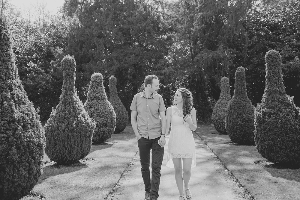 hylands house engagement photos