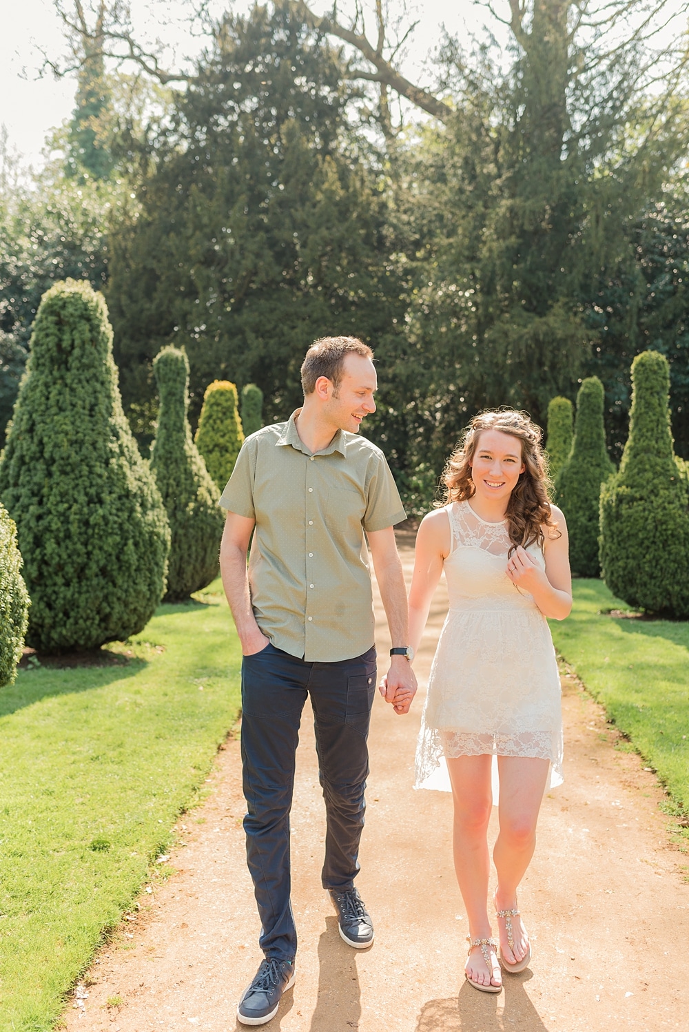 hylands house engagement photos