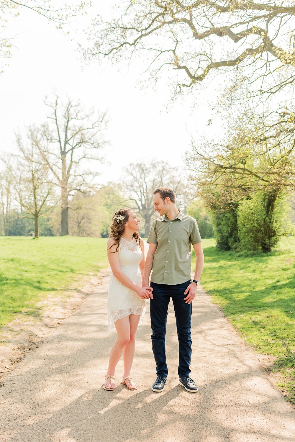 hylands house engagement photos